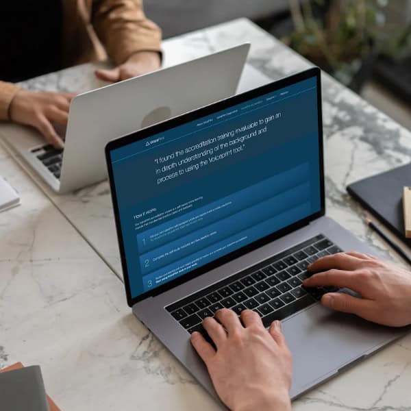 VoicePrint wordpress website for a growing global tool